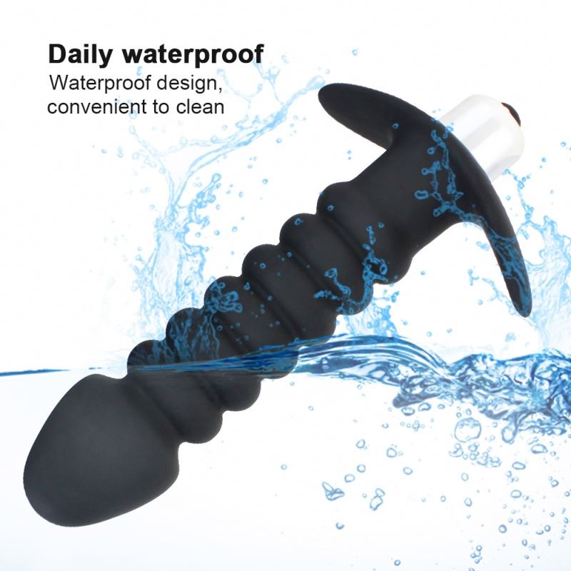 Hot Selling Silicone Anal Toy Vibrating Butt Plug Adult Sex Toys For Men Prostate Massage Anal Plug