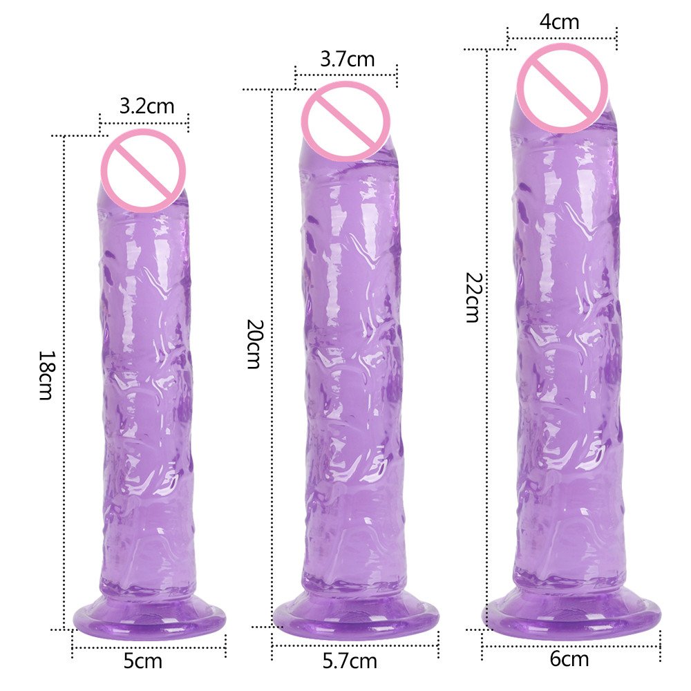7 Inch Dildo Sex Toy Realistic Suction Cup Large Real Feel Penis Adult