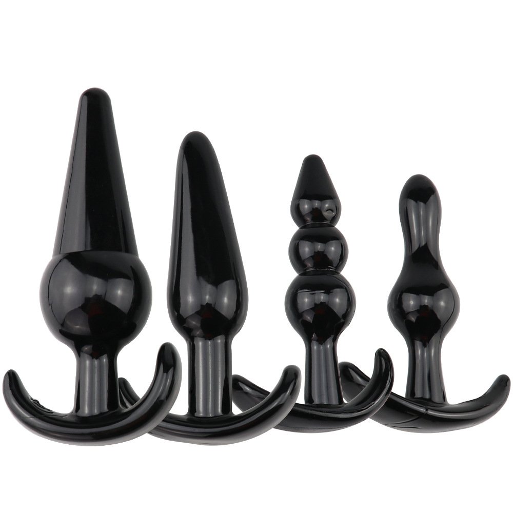 Soft Silicone Anal Plug Prostate Massage Anus Dilator Butt Plug Dildos for Men Gay Erotic Accessories