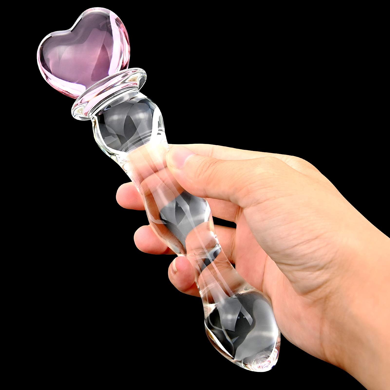 Vaginal And Anal Stimulation High-grade Crystal Beads Anal Butt Plug Glass Dildo Penis Sex Toys For male anal toy