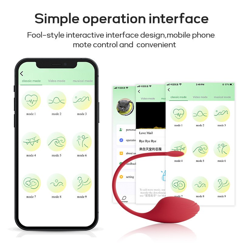 APP Remote Control Vibrating Egg Kegel Ball G-spot Panties Vibrator Clit Stimulator Panty Wearable Sex Toy for Woman