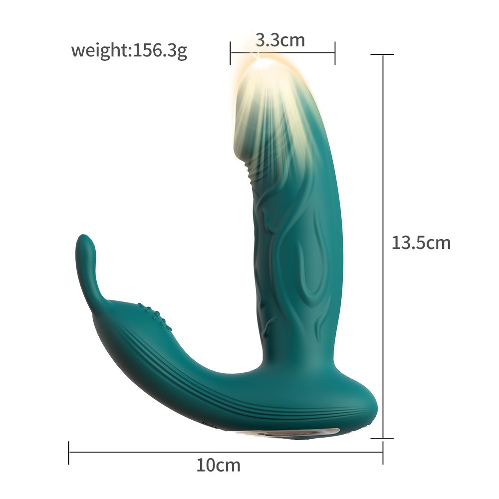 2024 New Wearable Remote Control Rabbit Vibrator G Spot Anal Dildo Vibrators Sex Toys For Women Couples