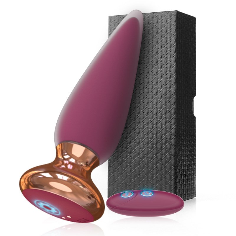 Remote Control Anal Butt Plug Vibrator Prostate Massage Sex Toys For Men