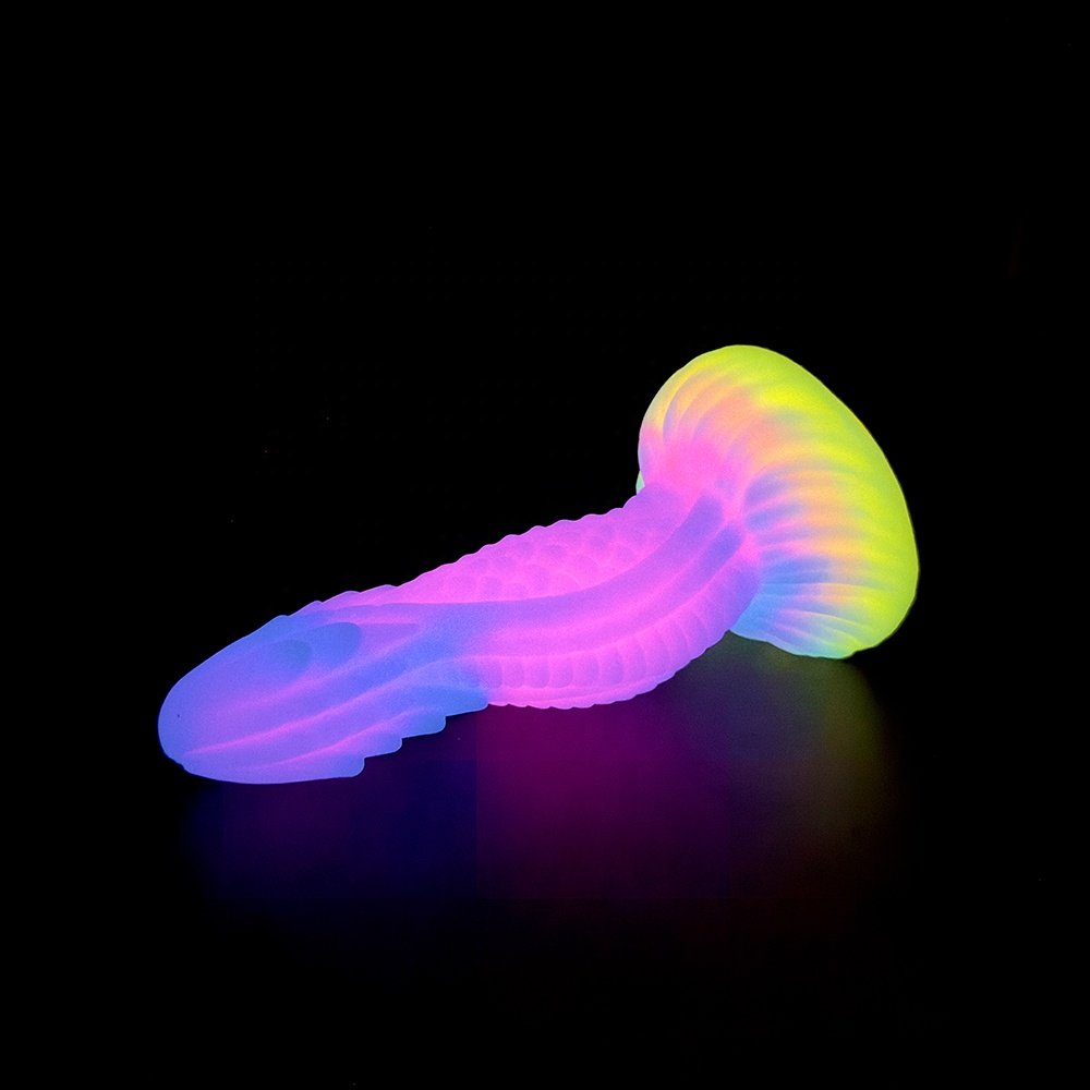 Women's Large Luminous Thrust Silicone Dildo Toy Soft and Huge Anal Sex Toy for Couples Dildos Genre