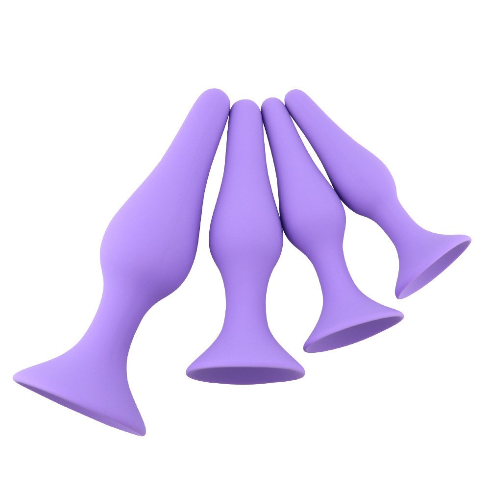 Sell Well New Type Silicone Anal Plug Anal Stimulation Suction Cup Stuffed Adult Sex Toys