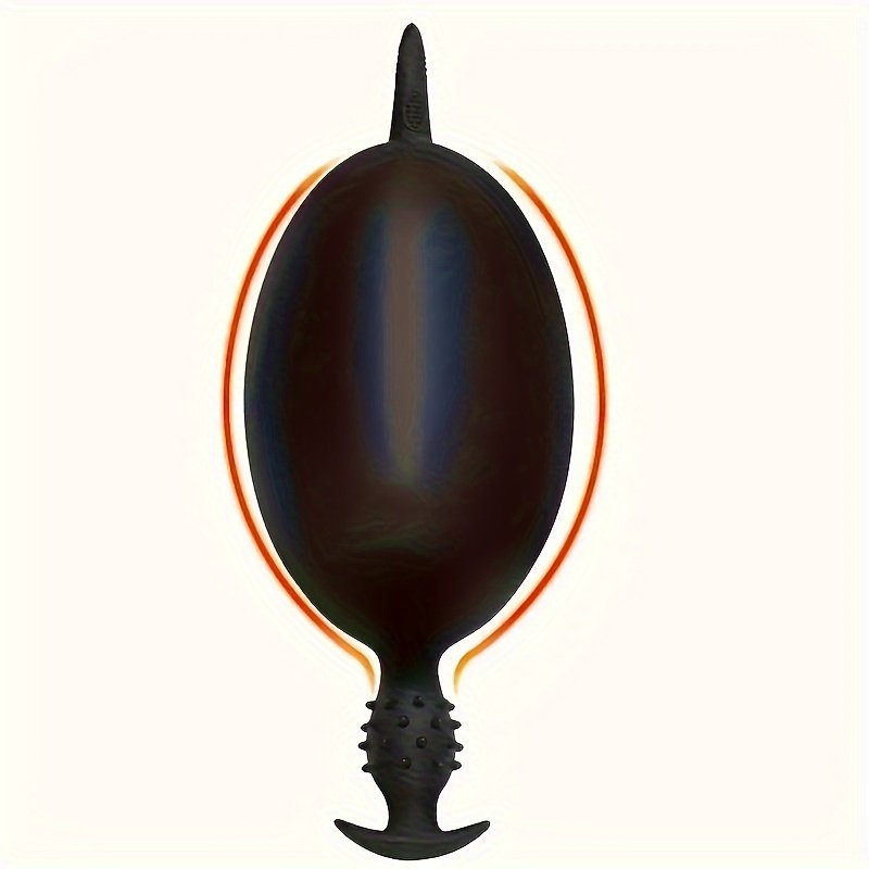 Hottest Inflatable Butt Plug Black Balloon Pump BDSM Anal Expansion with Quick Release Valve Stretching Anal Sex Toy