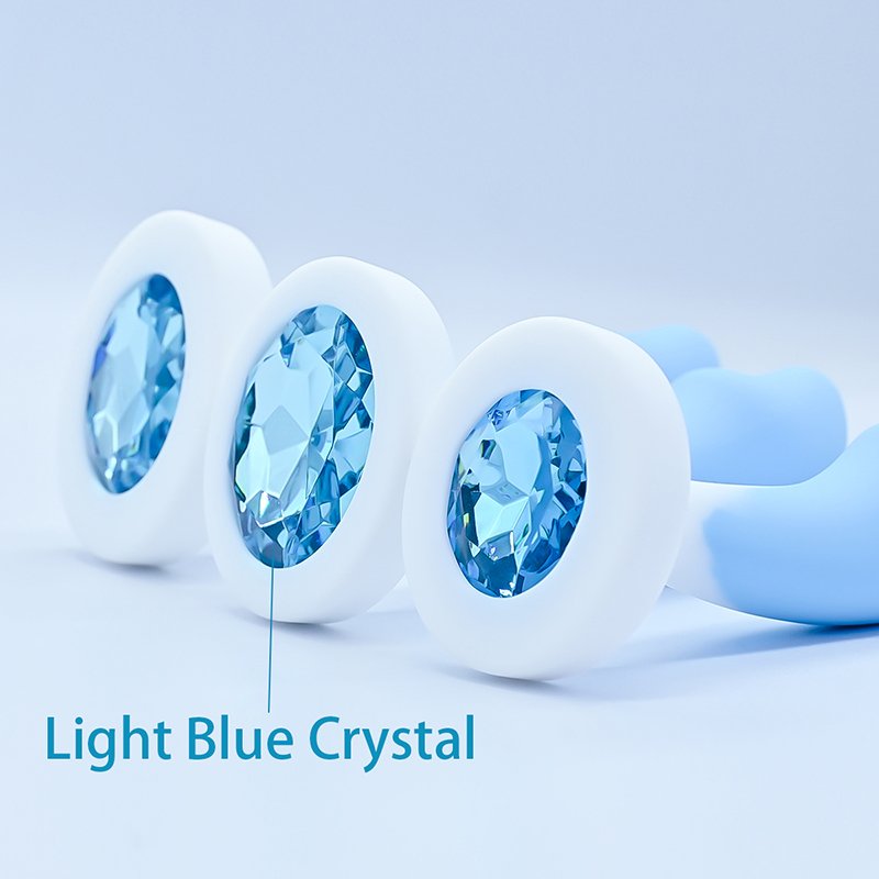 Silicone Anal Plug Crystal Base Butt Plug Sex Toys For Woman Sexy Toys Anal Trainer Adult Dildo Sex Shop