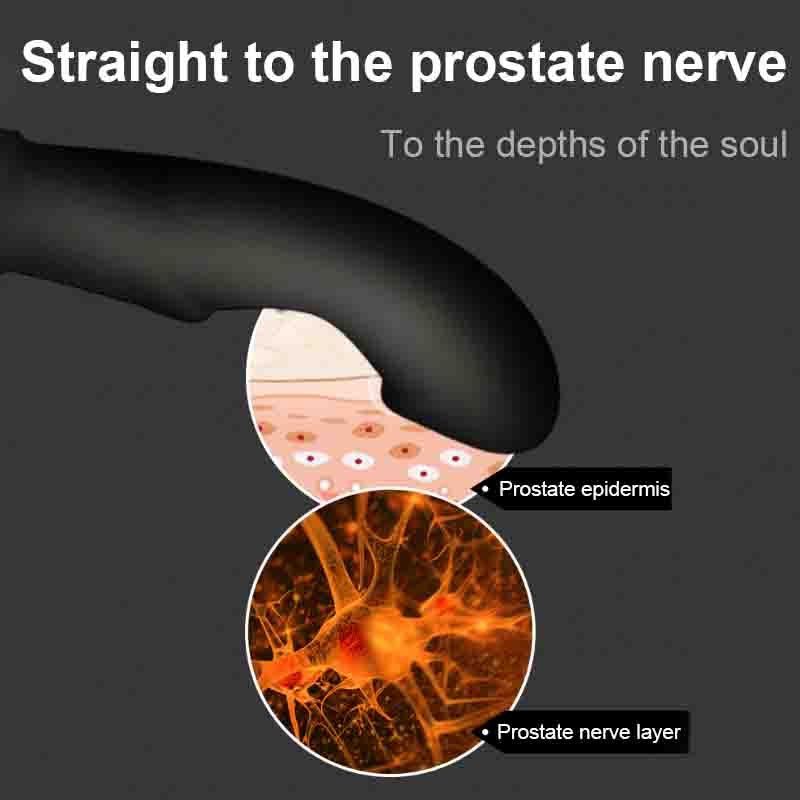 SEXBAY OEM/ODM Removable vibrating silicone anal plug with penis ring Silicone brush Male sex aftercourt massage