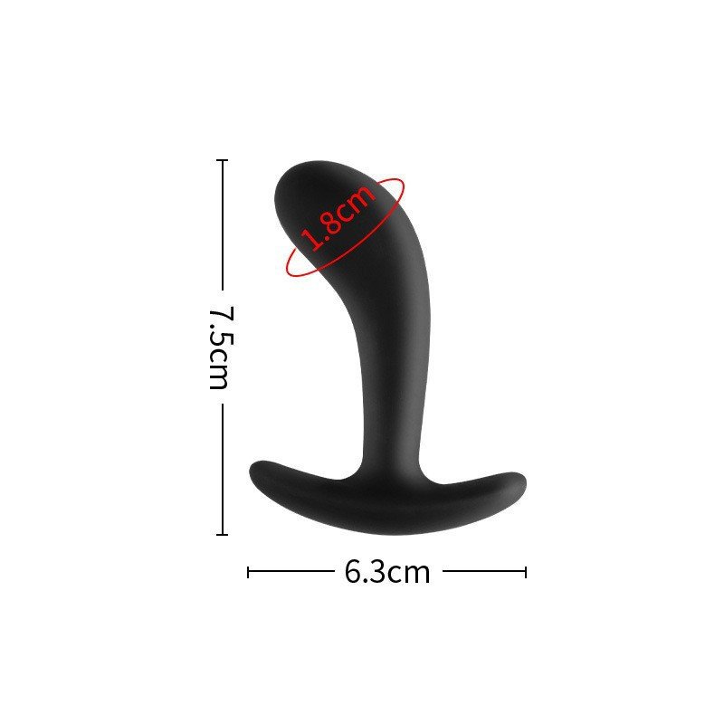 Silicon Plug Anal Stimulator Anal Adult Sex Toys Plug Vibrator for Men and Woman Pleasure