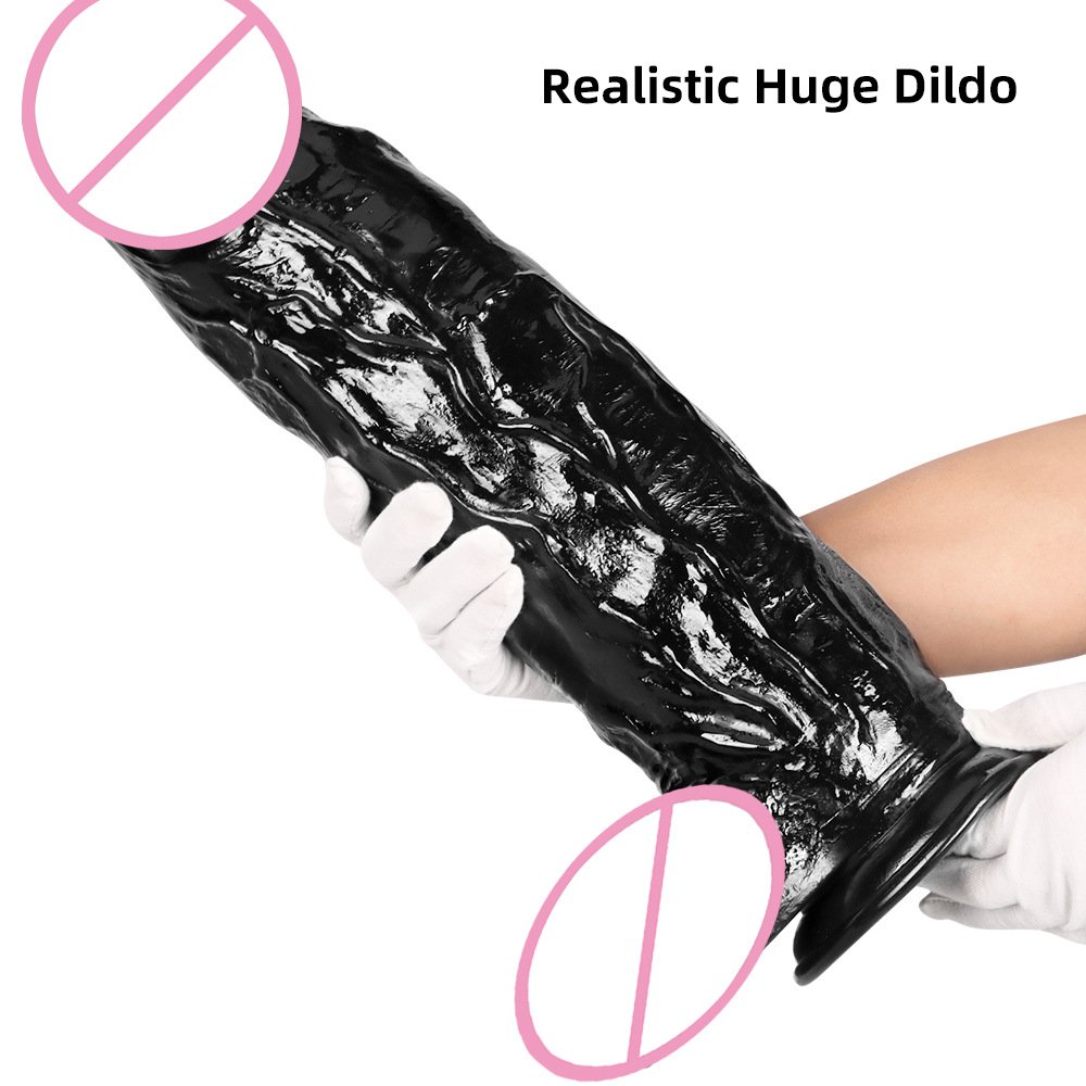 XXXL oversized dildo, female masturbation penis, anal plug toy, adult masturbator, sex toy for women with huge anal plug penis