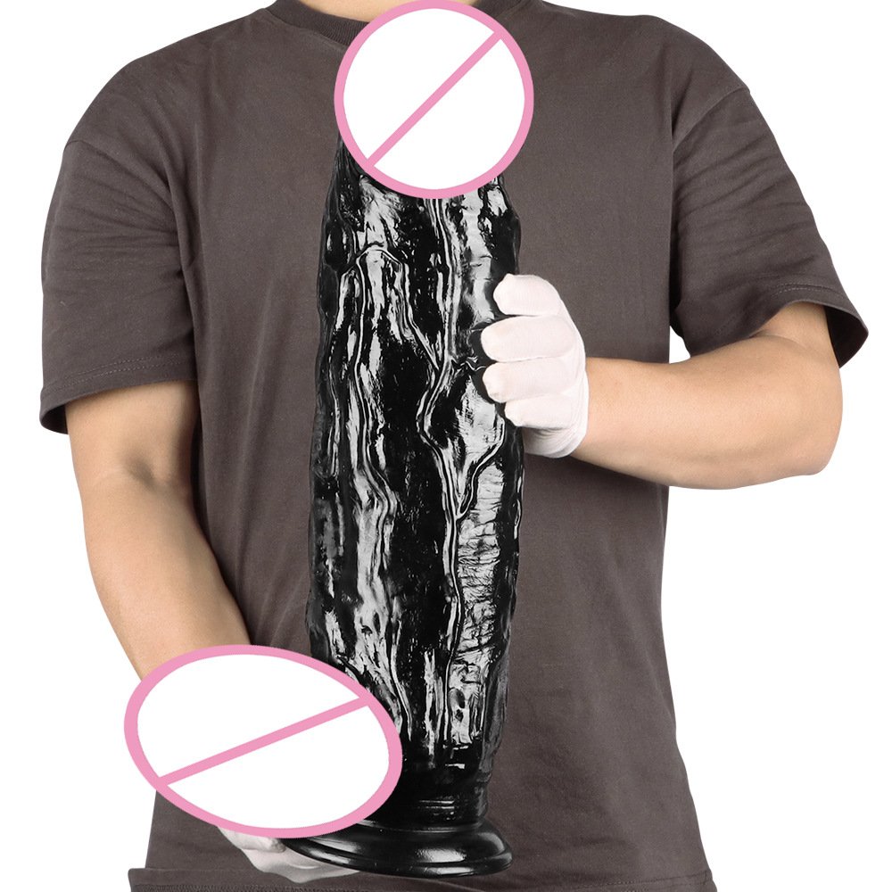XXXL oversized dildo, female masturbation penis, anal plug toy, adult masturbator, sex toy for women with huge anal plug penis