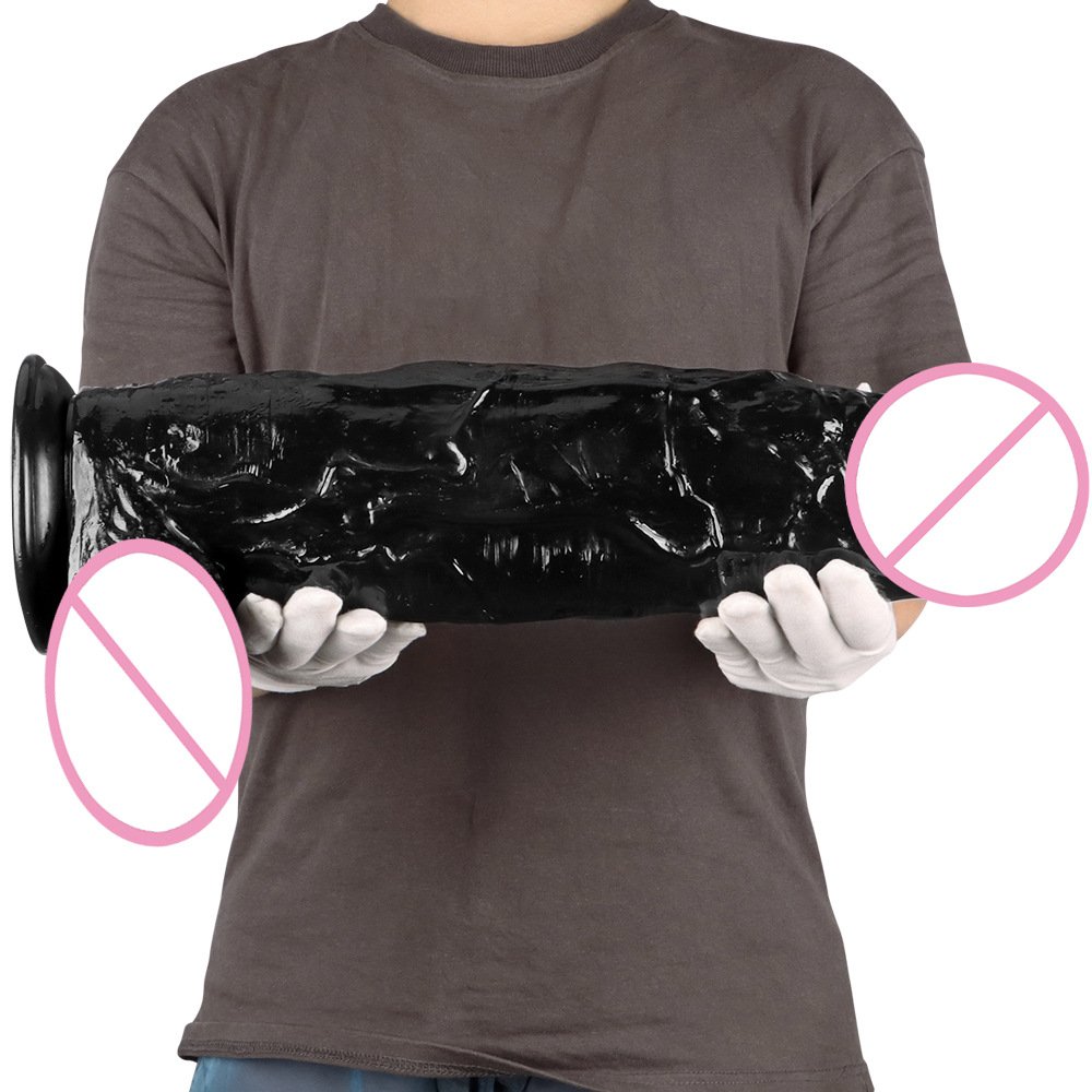 XXXL oversized dildo, female masturbation penis, anal plug toy, adult masturbator, sex toy for women with huge anal plug penis