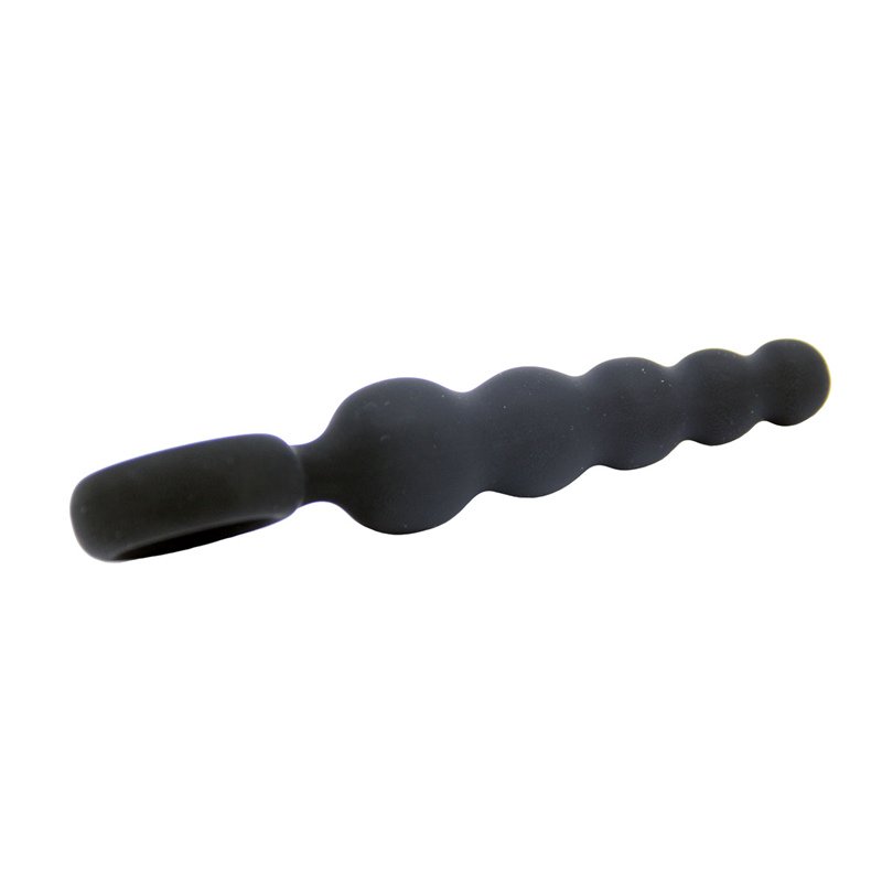 G-spot Stimulation Silicone Pull Beads Power Sucker Anal Plug Anal Sex Toys For Men Gay Woman Butt Plug Dildo