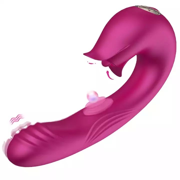 Wholesale New Sex Toy Clitoris Sucker Wearable Vagina Stimulator Anal Plug Vibrator for women
