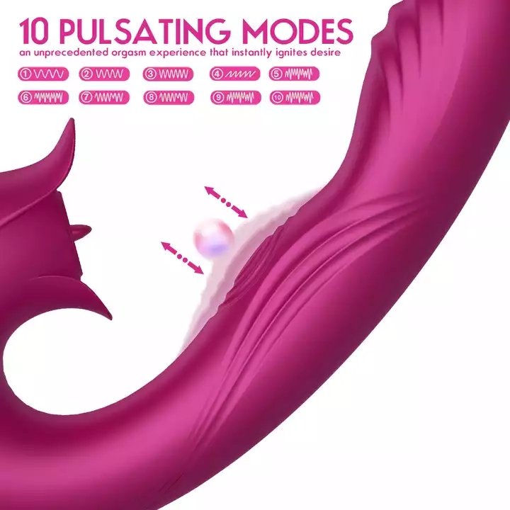 Wholesale New Sex Toy Clitoris Sucker Wearable Vagina Stimulator Anal Plug Vibrator for women