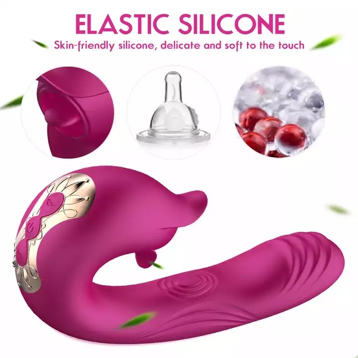 Wholesale New Sex Toy Clitoris Sucker Wearable Vagina Stimulator Anal Plug Vibrator for women