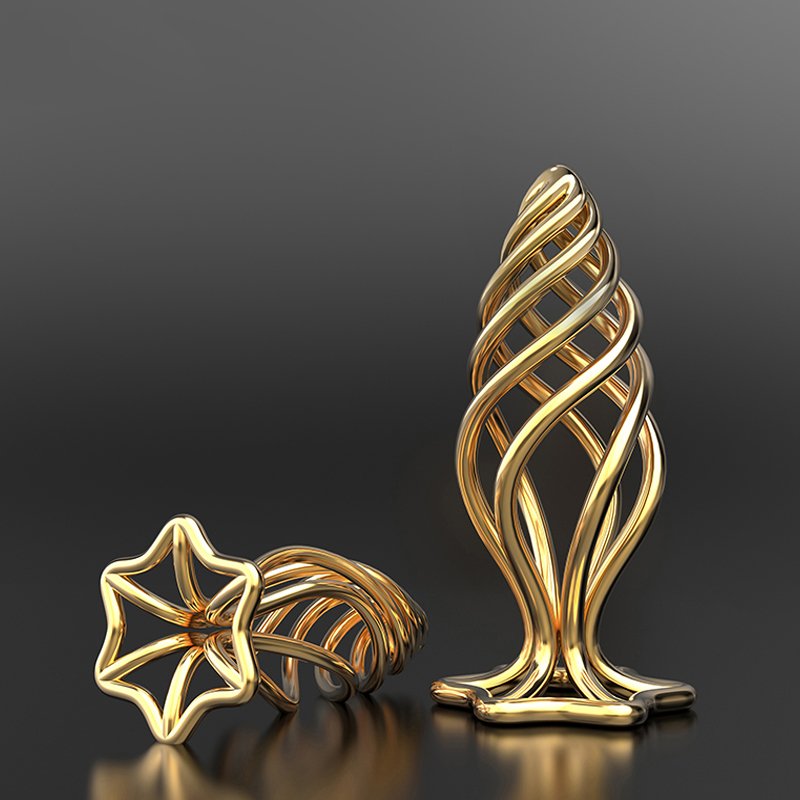 SEVANDA Adult Hollow Spiral Metal Butt Plug Anal Sex Toys for Women and Men Juguetes Sexuales