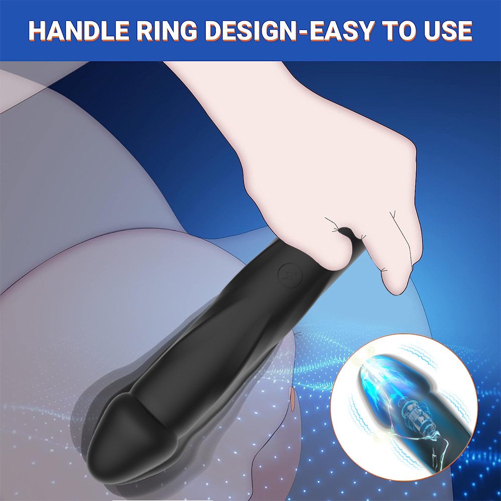 New 10 frequency strong shock silent waterproof stimulation for men and women masturbation Bullet vibrator AV Stick anal plug