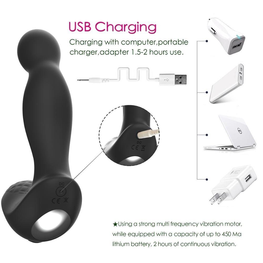 ShinePep Wireless Remote Control sex toys pussy men Anal Vibrator Prostate Massager For Male vibrating anal plug
