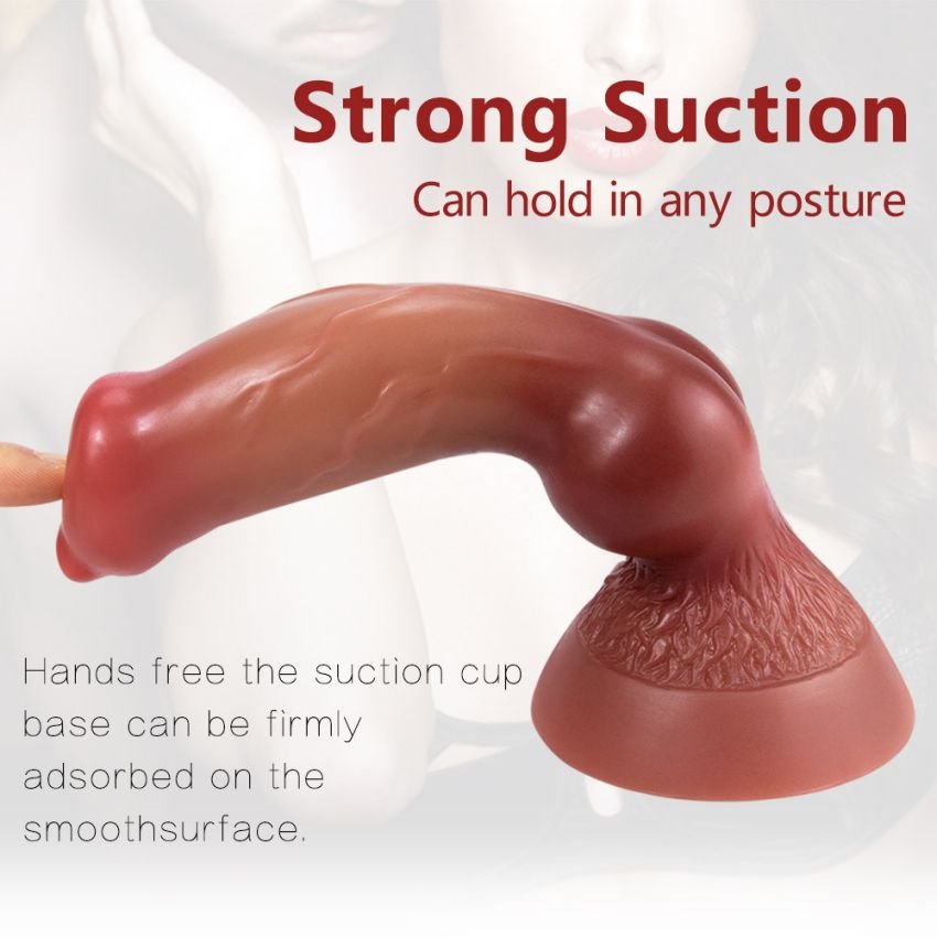 Realistic Huge Dog Dildo Anal Plug With Suction Cup Silicone Big Butt Plug Prostate Massager Adult Sex Toys for Women