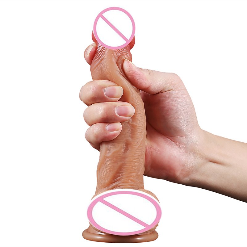 Wholesale Thick Penis Dildo Sex Toys for Women Silicone Skin Adult Sex Toys Vaginal or Anal Strap-On Harness