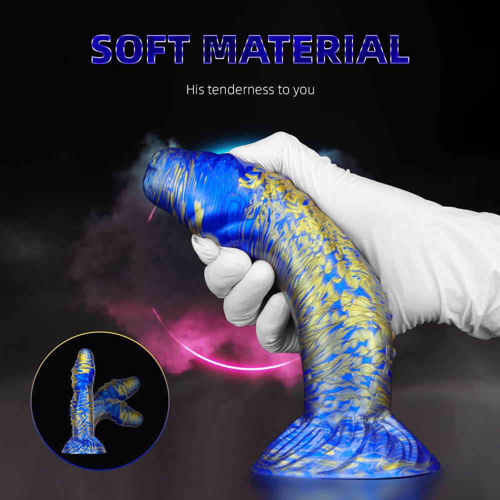Flexible Large Dildo Realistic Pleasure Silicone Sex Toy for Men and Women Adult Sex Toy