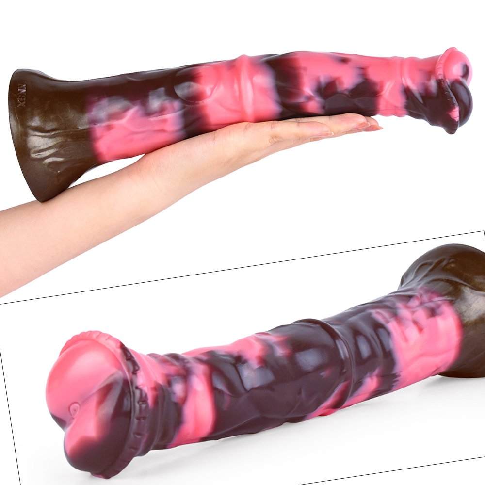 NNSX Sucker Big Butt Plug Fantasy Silicone Long Horse Dildo Anal Sex Toys For Women Men