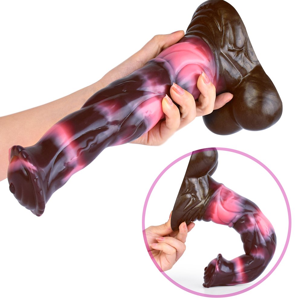NNSX Sucker Big Butt Plug Fantasy Silicone Long Horse Dildo Anal Sex Toys For Women Men