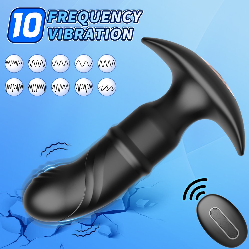 Direct selling anchor silicone posterior anus plug stimulates men and women to go out and wear anus plug toys