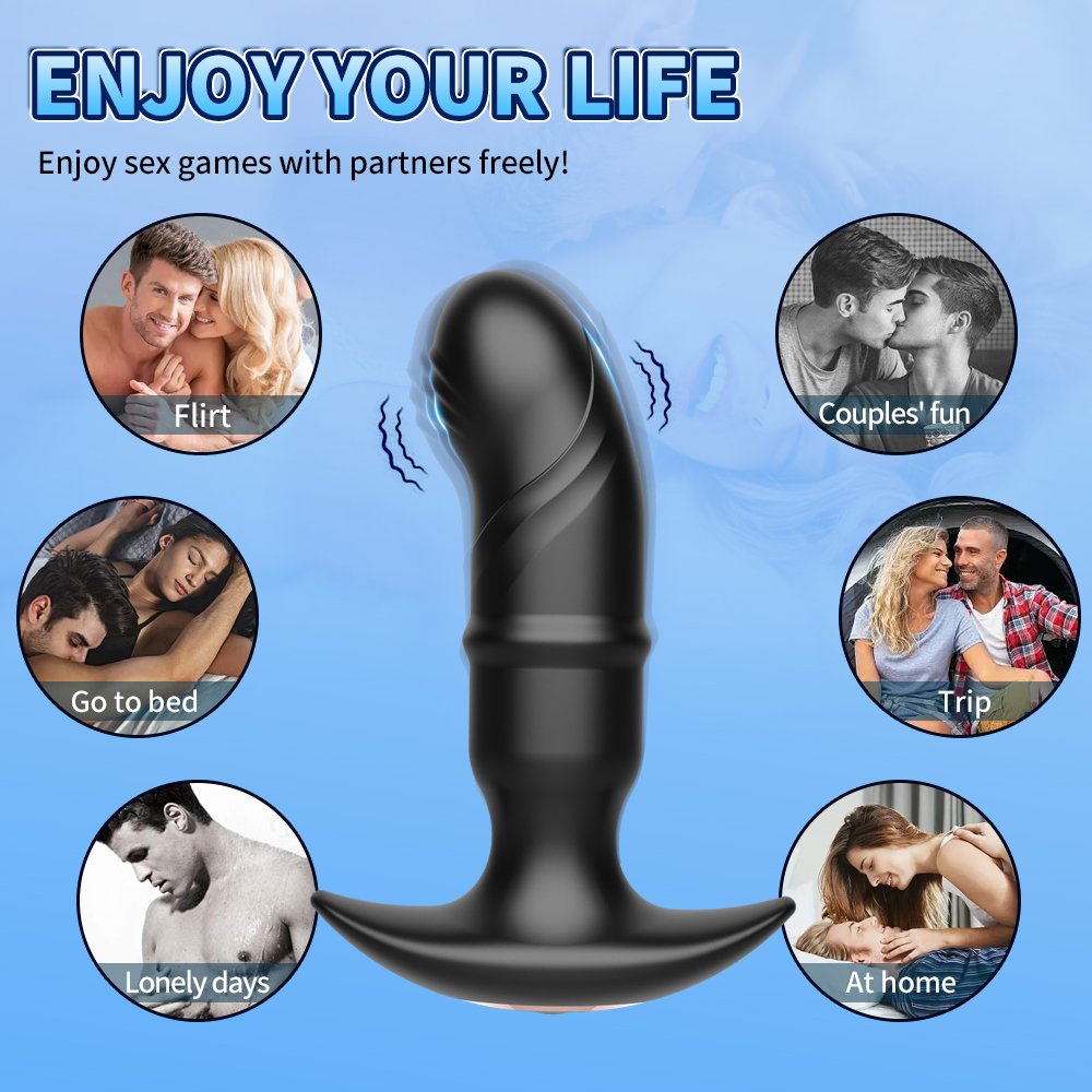 Direct selling anchor silicone posterior anus plug stimulates men and women to go out and wear anus plug toys