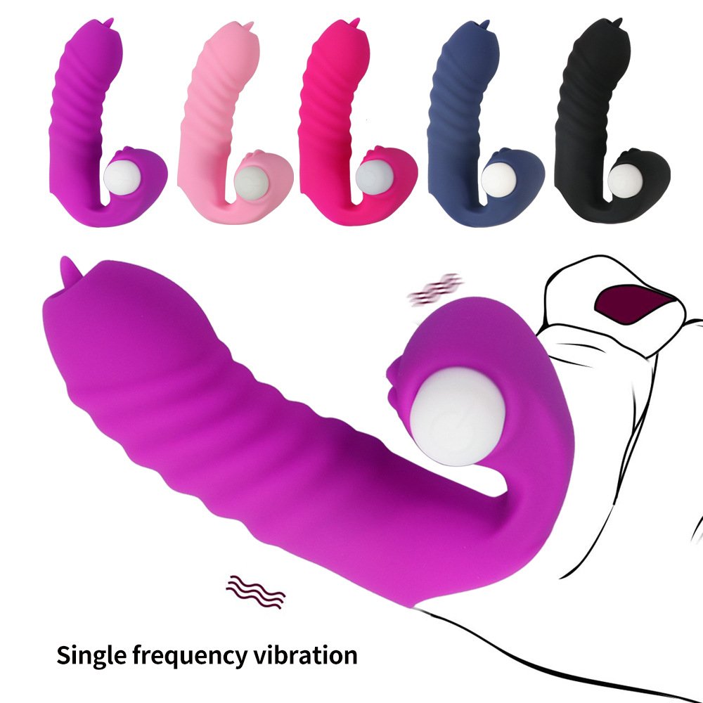 Tongue Massager Vagina Stimulation Adult Products Mini Finger Vibrator G Spot Sex Toys For Women Erotic Toy Clitoris Stimulator