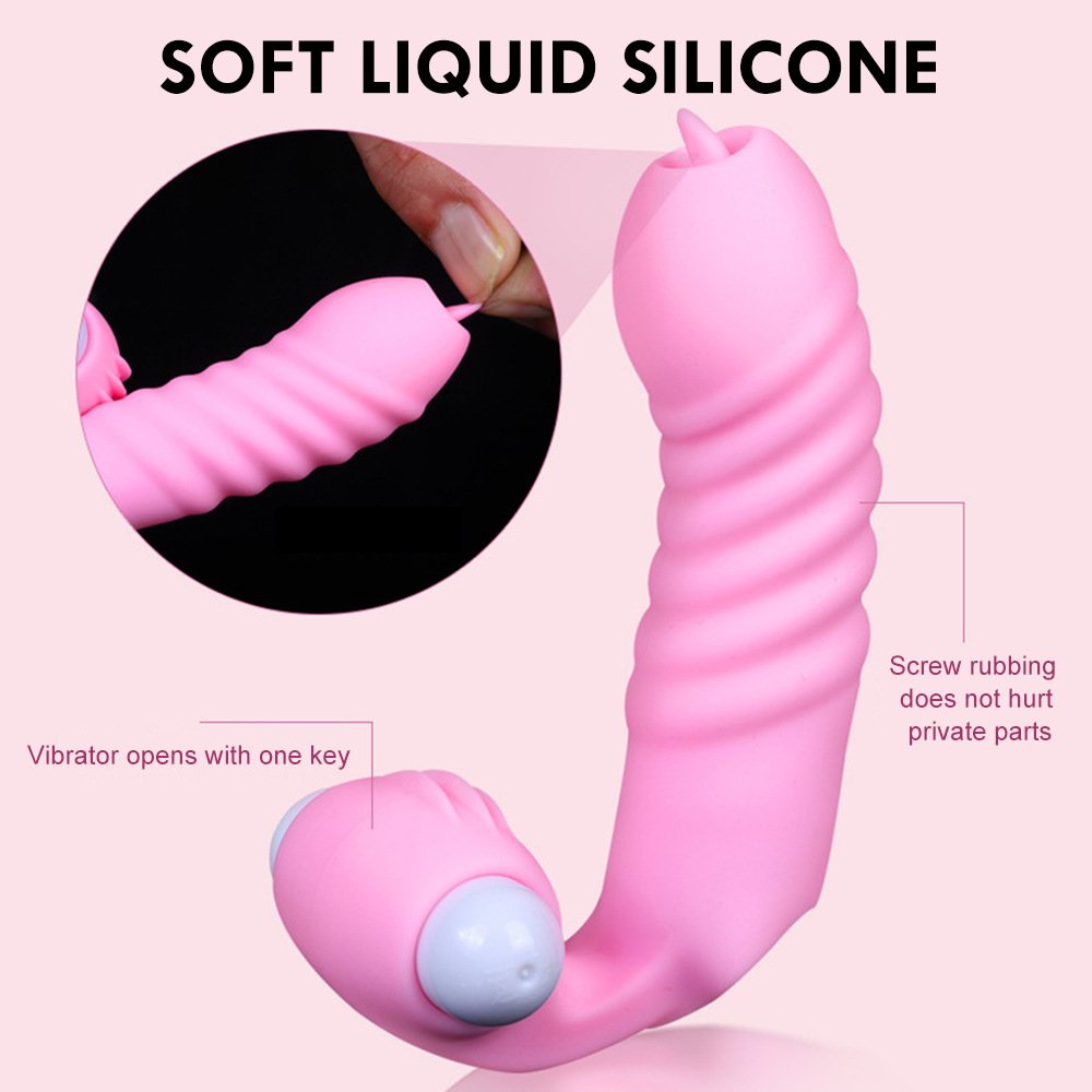 Tongue Massager Vagina Stimulation Adult Products Mini Finger Vibrator G Spot Sex Toys For Women Erotic Toy Clitoris Stimulator