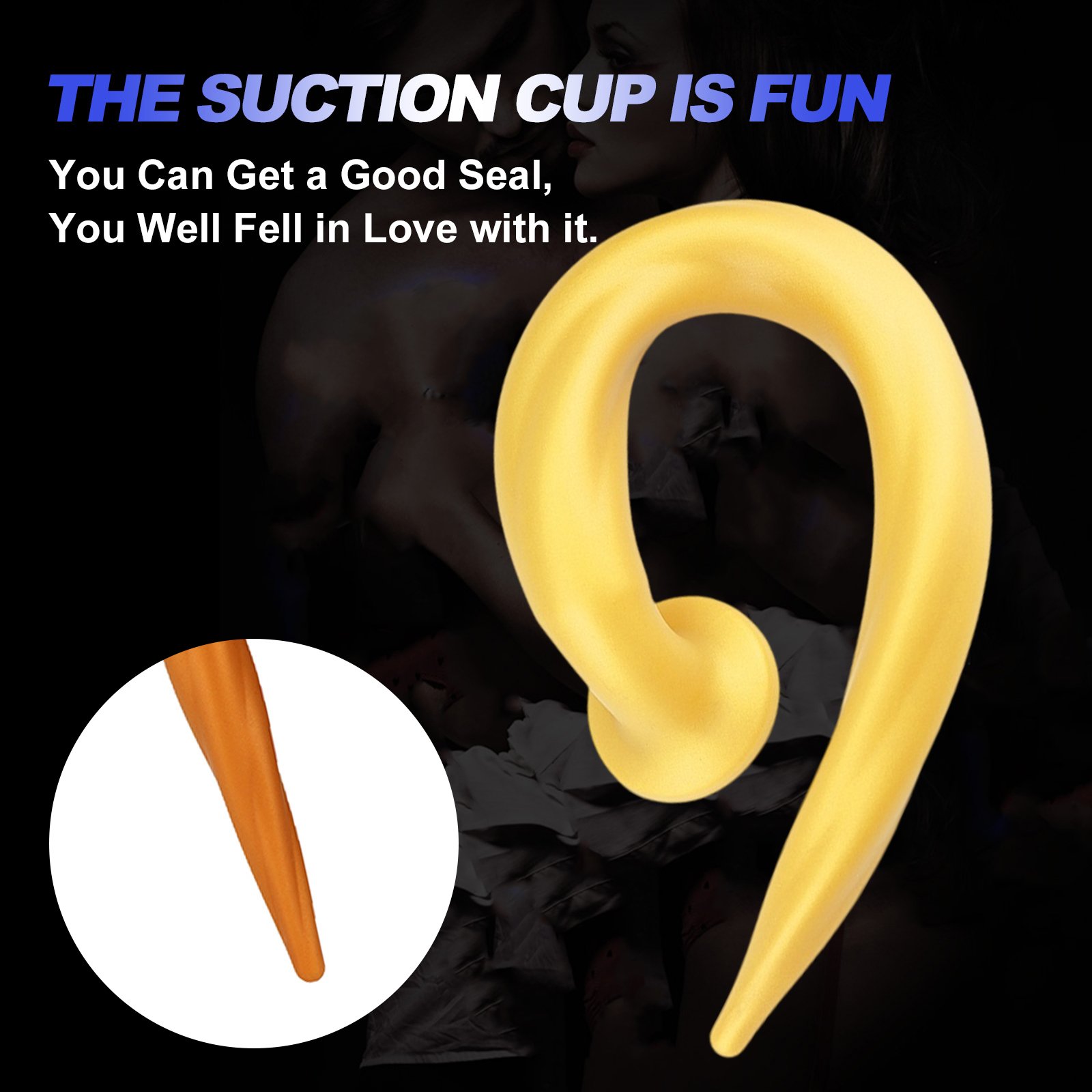SEXBAY Factory patented liquid silicone extra-long hip plugs with strong suction cups liquid silicone anal plugs for women men