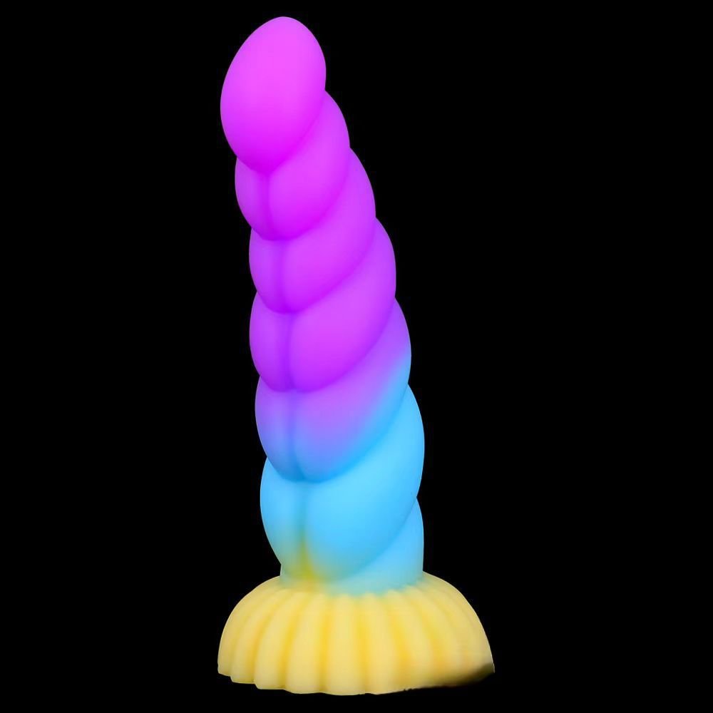 Liquid Silicone Dildo Butt Plug for Male Prostate Massage & Female Anal Masturbation Backyard Sex Toy