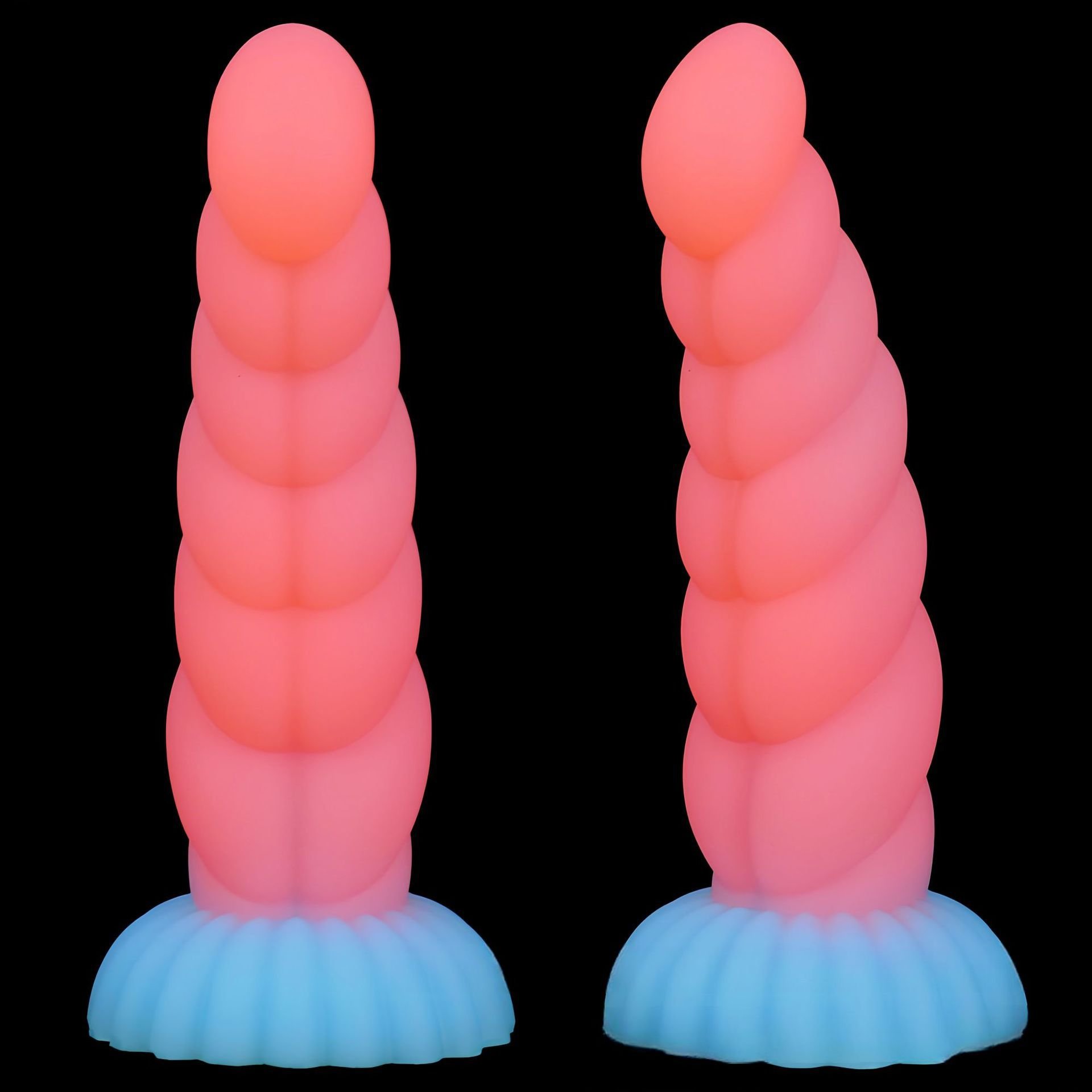 Liquid Silicone Dildo Butt Plug for Male Prostate Massage & Female Anal Masturbation Backyard Sex Toy