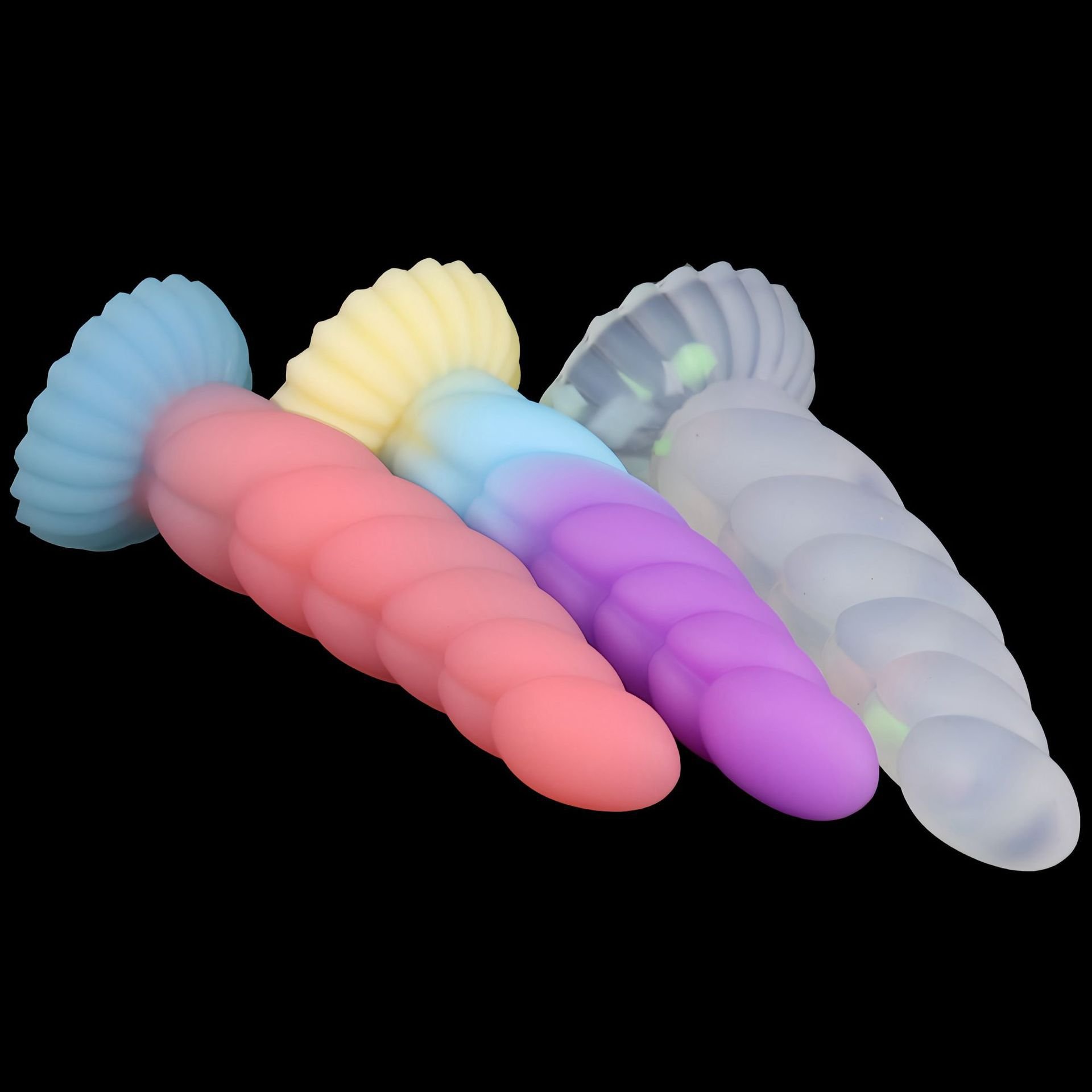 Liquid Silicone Dildo Butt Plug for Male Prostate Massage & Female Anal Masturbation Backyard Sex Toy
