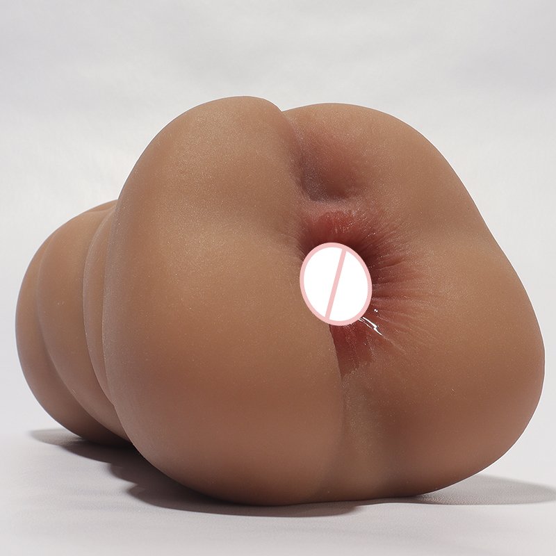 1.45lb Sexy Realistic Gay Masturbation Single Channel Anal Toy Penis Stimulation Pocket Pussy Anal Toys For Men Culo