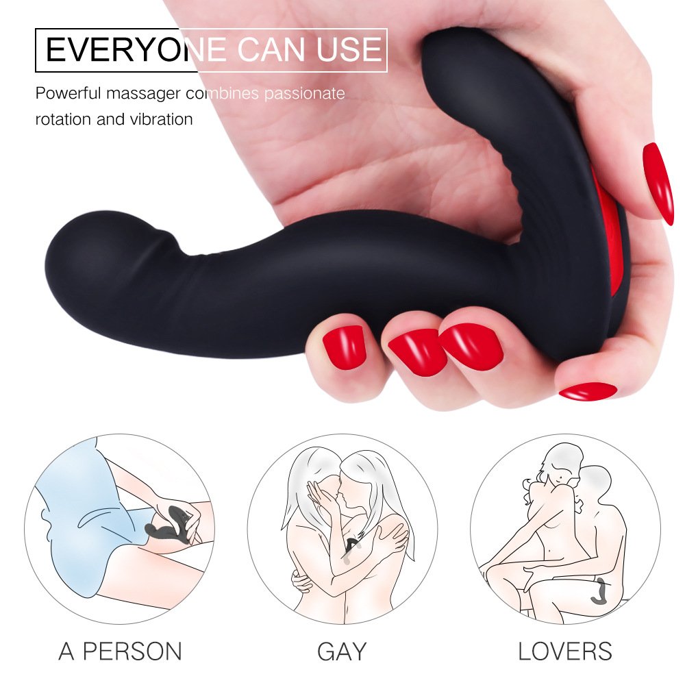 Sexfoxes Custom Color Light Back Court Vibration Pull Bead Female Masturbation Toy Sex Wireless Prostate Massager Anal Plug