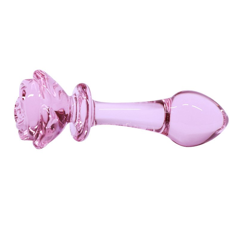 Wholesale butt plug sex toys Glass anal Plug Women Anal Coach for women dildo erotic massager stimulation anal coach
