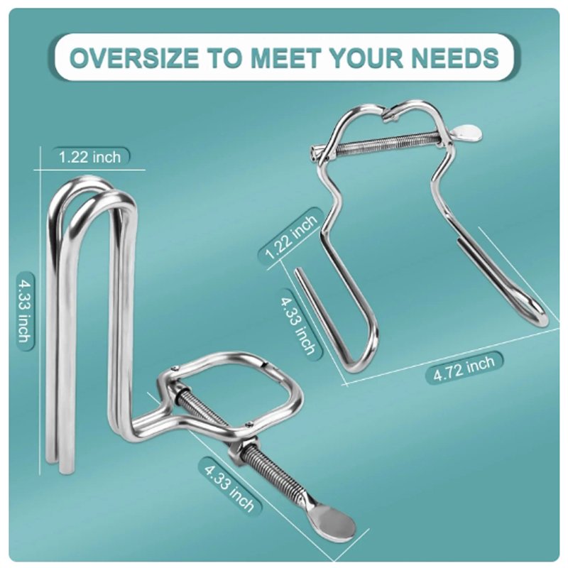 Adjustable Stainless Steel Adult Anal Vaginal Speculum Sex Toy Butt Plug for Women Juguetes Sexuales