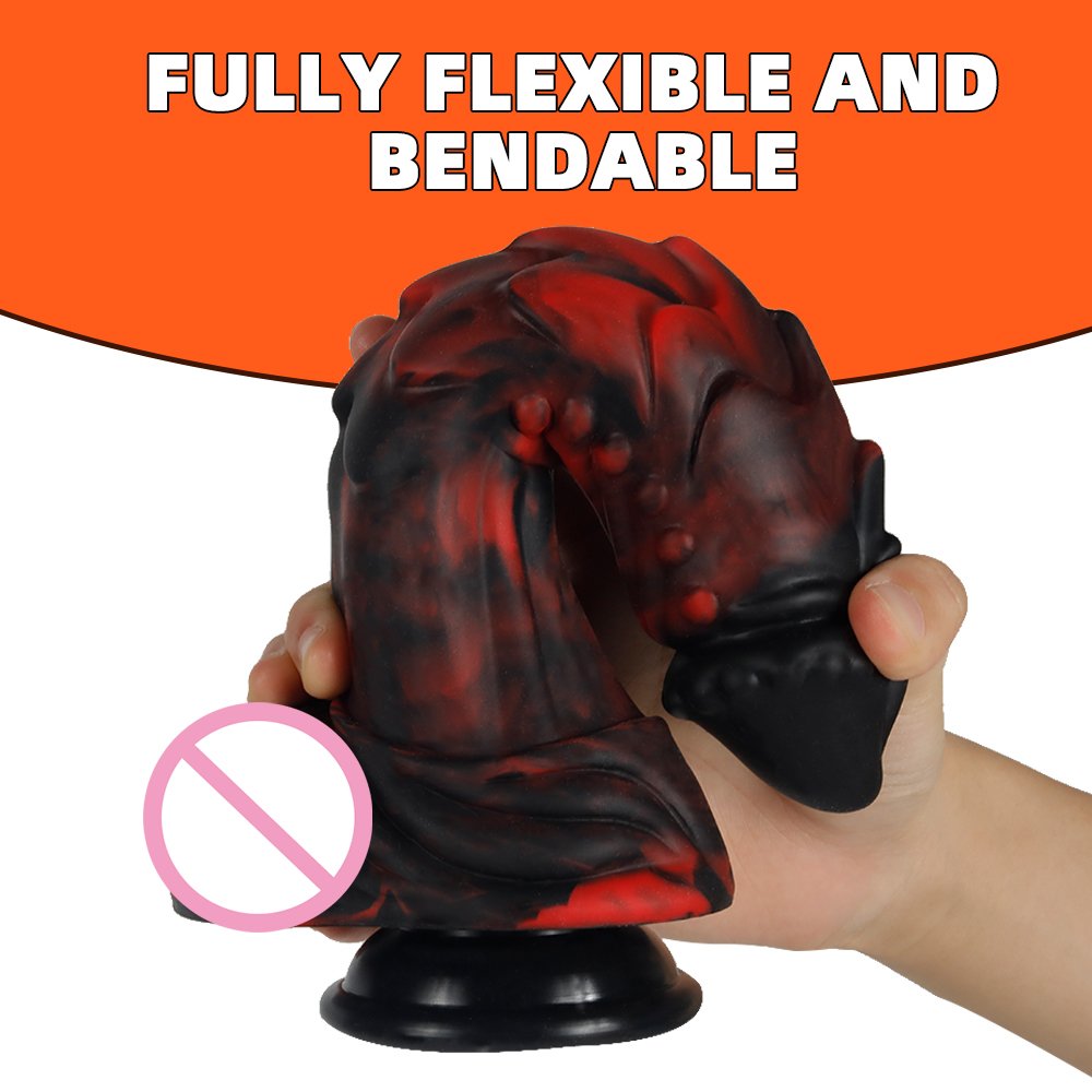 XISE Adult toy Monster dildo Seductive Ridge Monster dildo Realistic dildo with powerful suction cup