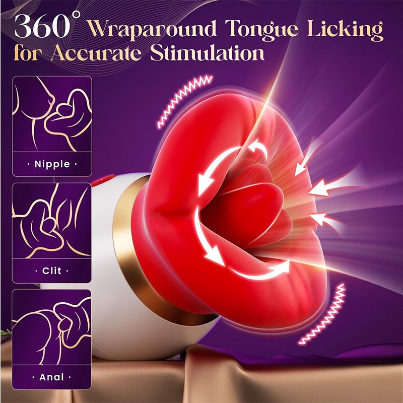 3 in 1 oral sex vibrator adult sexy products store big mouth licking tongue clitoral sucking sex toys vibrator for women 1 piece