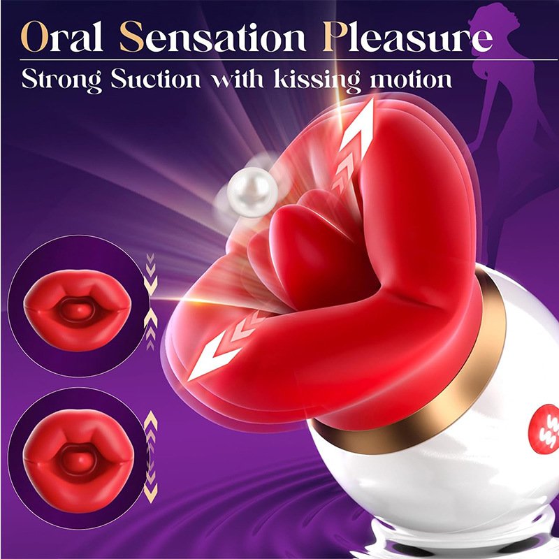 3 in 1 oral sex vibrator adult sexy products store big mouth licking tongue clitoral sucking sex toys vibrator for women 1 piece