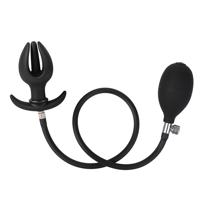 Inflatable Anal Plug Expandable Butt Plug With Pump Anal Massager Adult Sex Toys