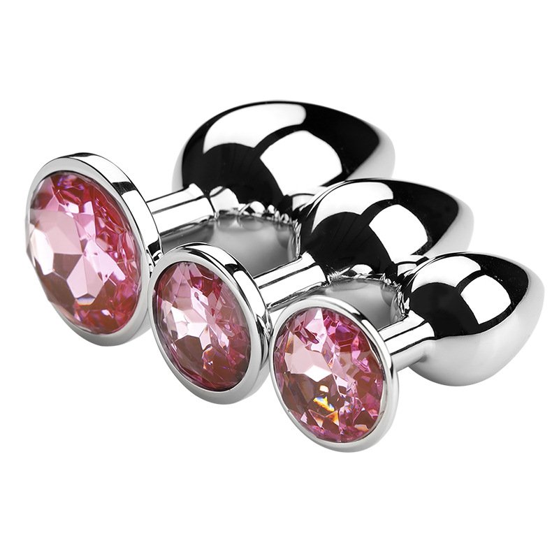 xese Colorful Metal Anal Sex Toy for Man And Woman