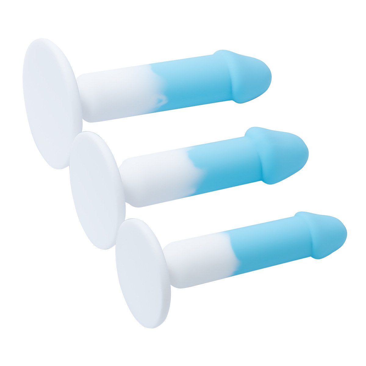 Realistic Anal Dildo Wholesales Soft Butt Spreader Small Masturbators Dildo Silicone Anal Plug Set for Women Men
