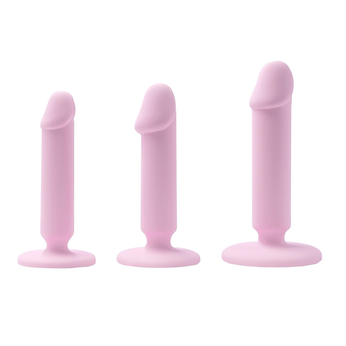 Realistic Anal Dildo Wholesales Soft Butt Spreader Small Masturbators Dildo Silicone Anal Plug Set for Women Men