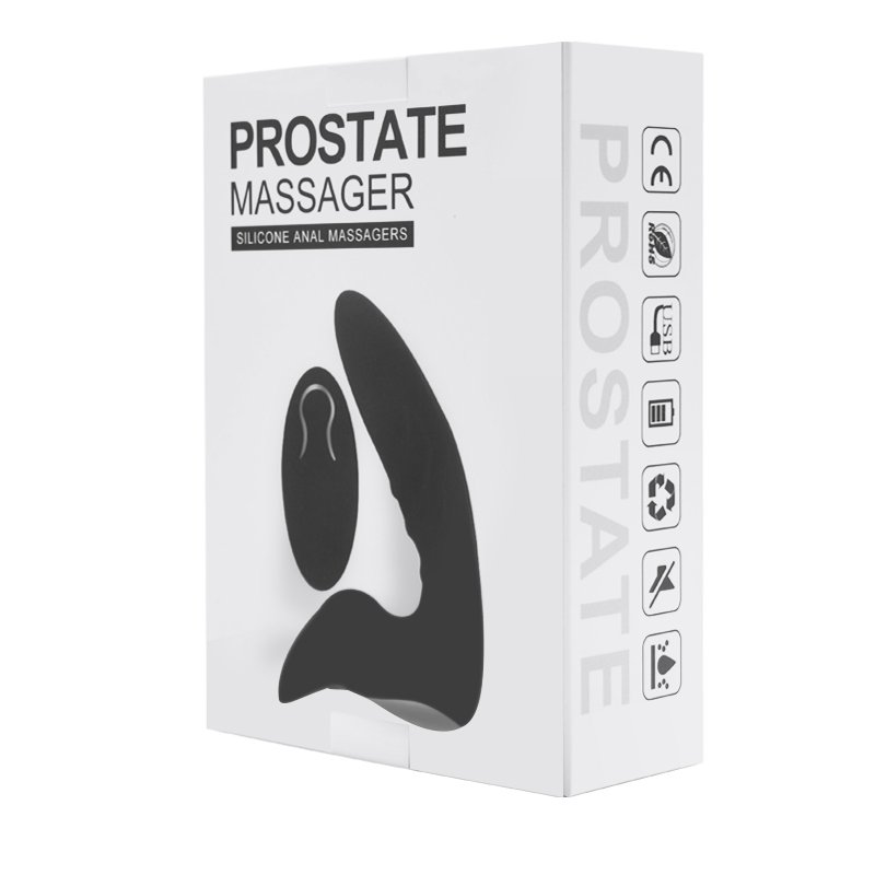 Male and female sex toys USB charging 12 frequency wireless remote control anal sex toys