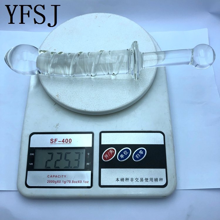 smooth . glass anal for . Prostate G SPOT Massager sex toy for women or men