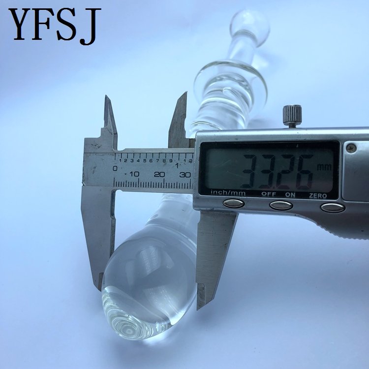smooth . glass anal for . Prostate G SPOT Massager sex toy for women or men